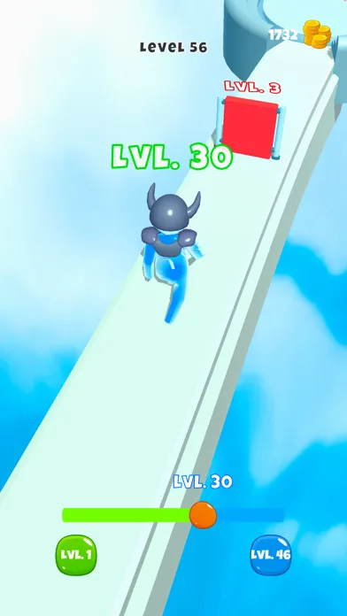 Tangkapan skrin Level Merger