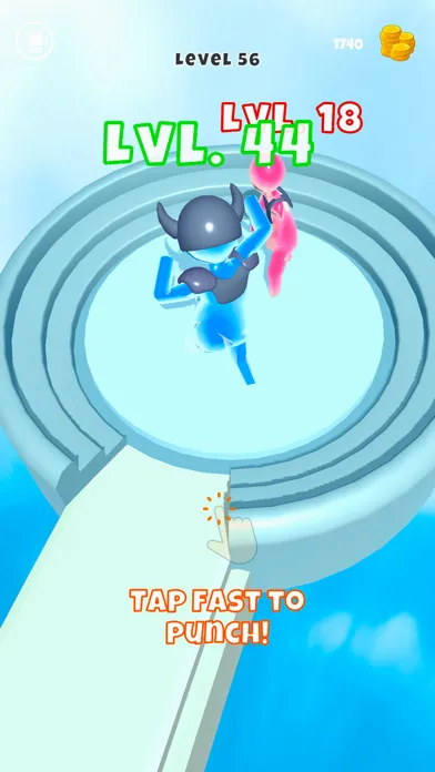 Tangkapan skrin Level Merger