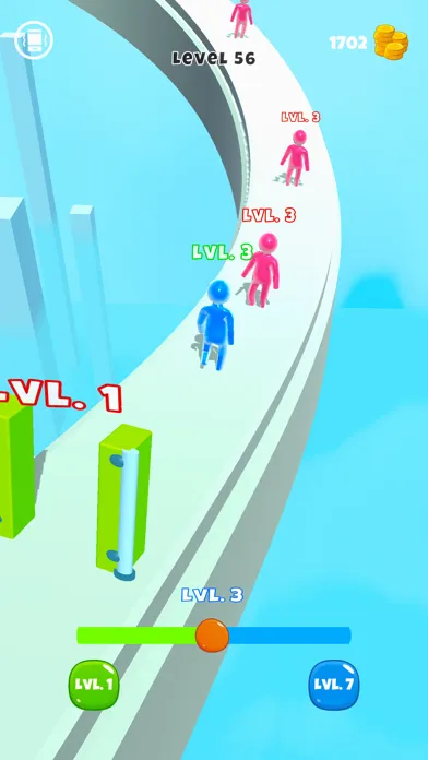 Tangkapan skrin Level Merger