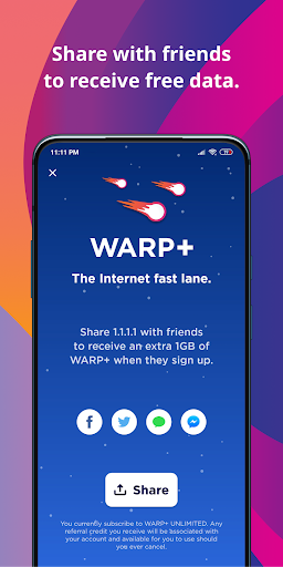 1.1.1.1 + WARP: Safer Internet Screenshots