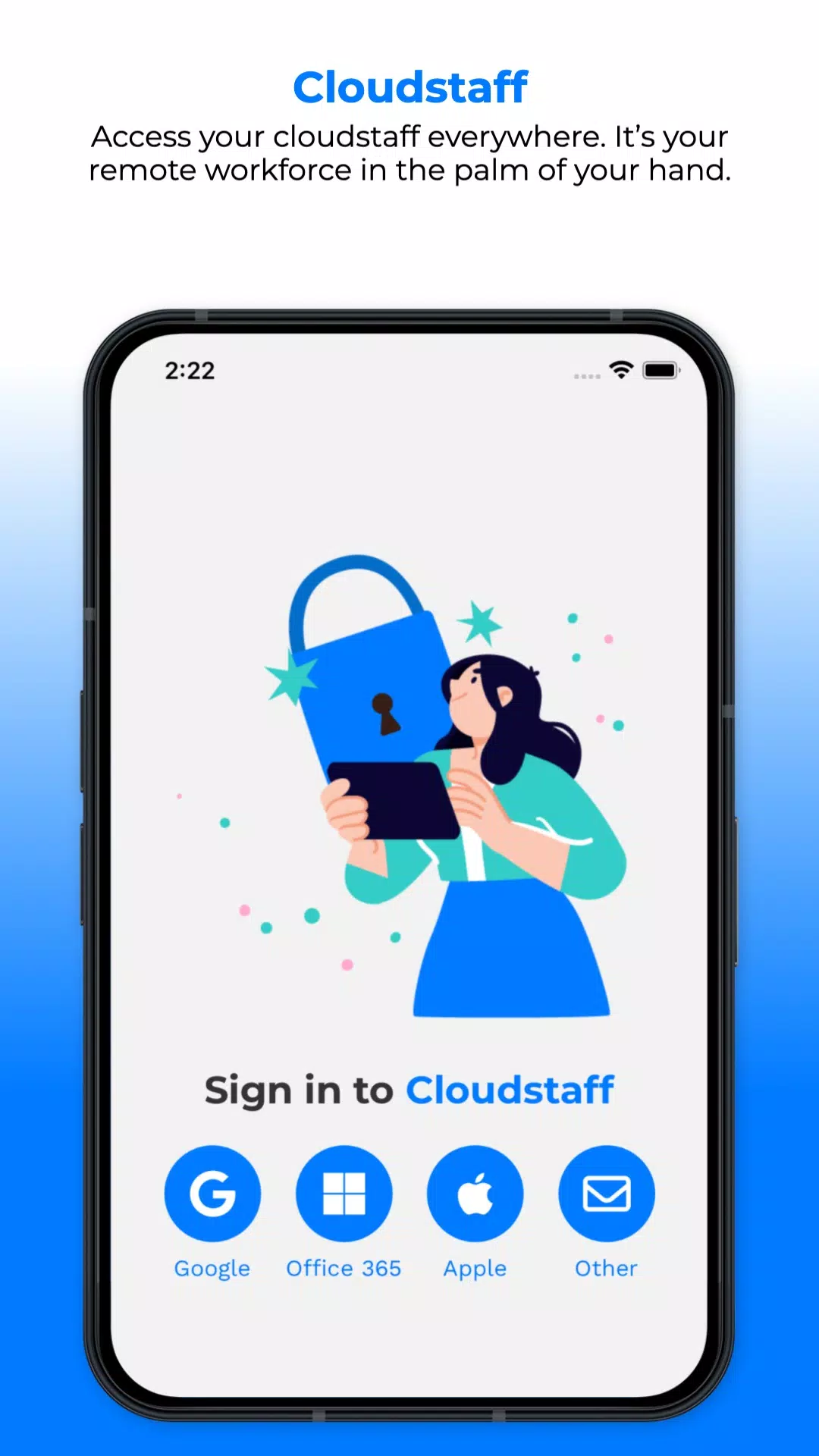 Capturas de tela do Cloudstaff