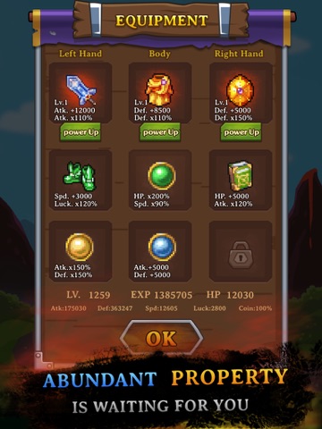 صور Dungeon Quest Rival - explore the underground monster world iPad 