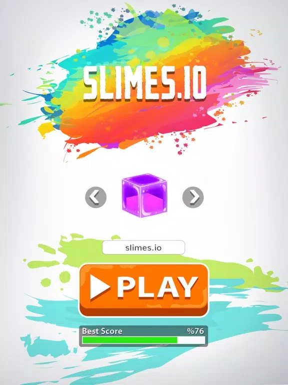 Slimes.io - 3D Color io game iPad  سکرین شاٹس