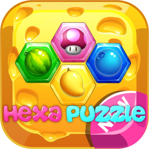 Hex fruit candy block : Hexa puzzle blast Hex fruit candy block : Hexa puzzle blast