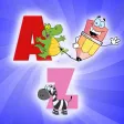 kids A-Z alphabet tracing reading