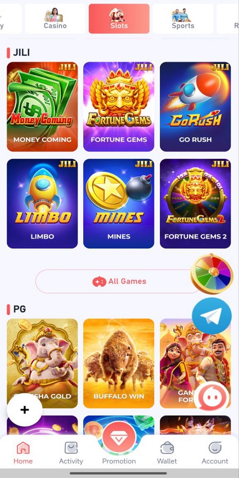 Gaminator Game App Download Screenshots