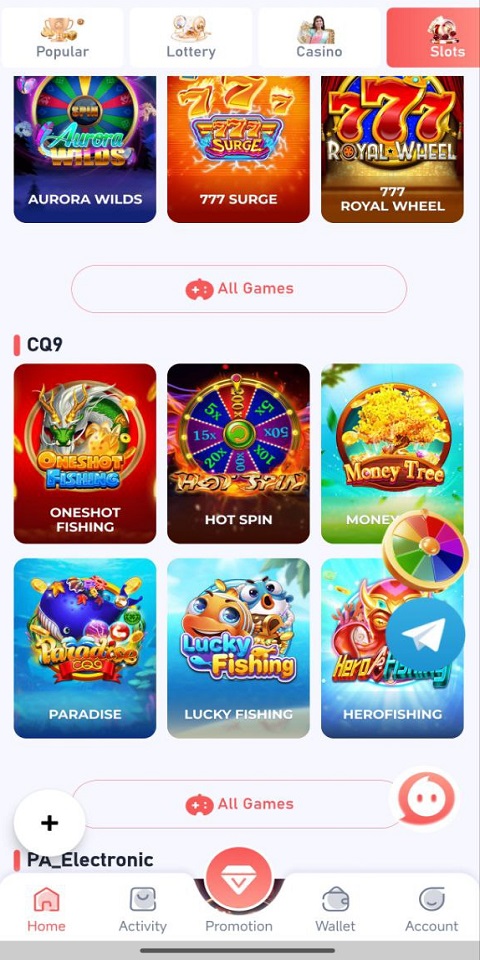 Gaminator Game App Download Screenshots
