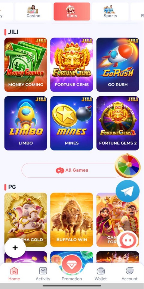 Baccarat Game Apk Screenshots