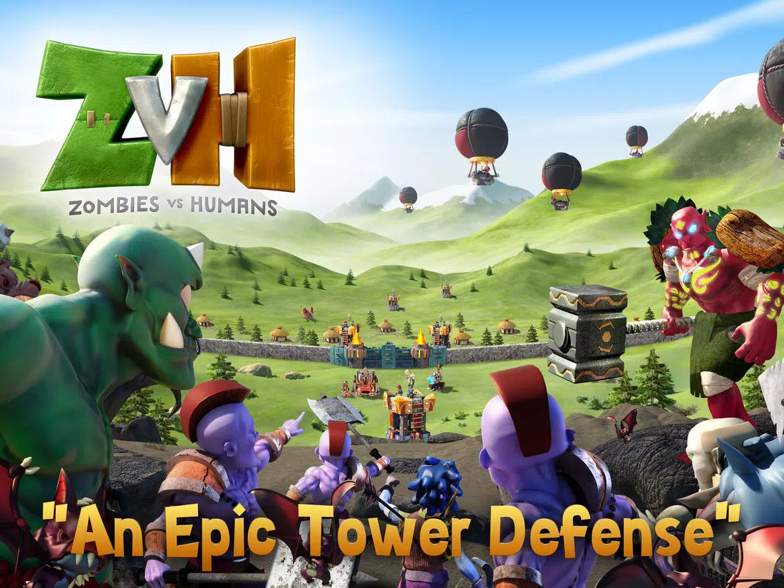 تصاویر ZvH: Zombies vs Humans iPad 