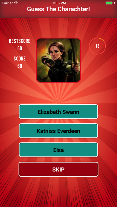 Character Quiz Movies Cartoon Screenshots