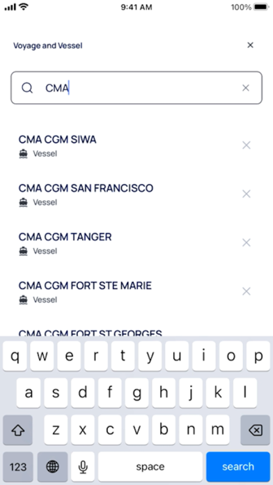 CMA CGM Screenshots