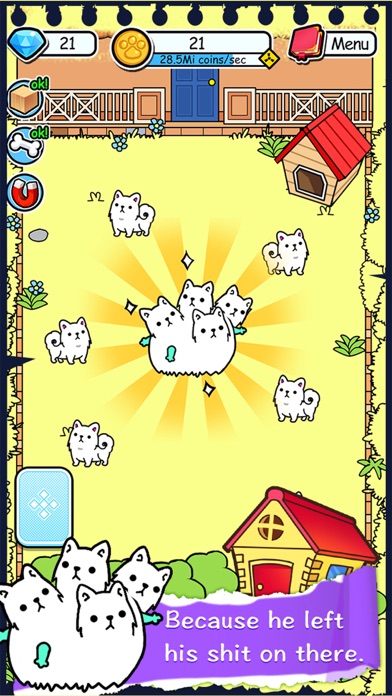 Dog Evolution Tap Poop Clicker Screenshots