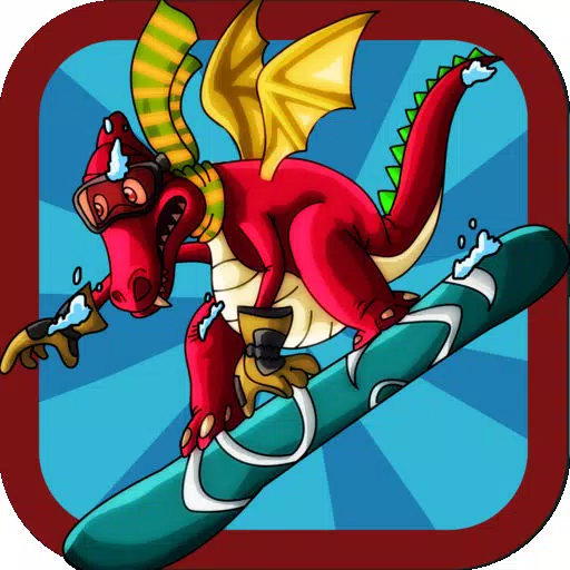 A Dragon Turbo Snowboard Race, Neno vs Yeti