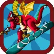 A Dragon Turbo Snowboard Race, Neno vs Yeti