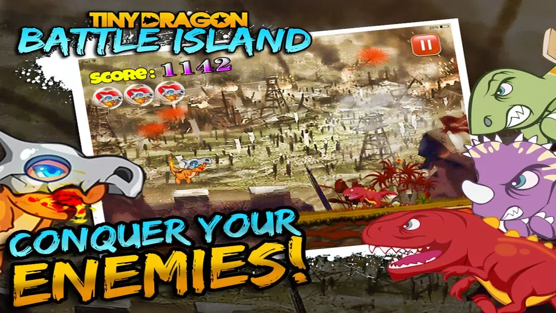 Tiny Dragon Battle Islands: Heroes vs Monsters, Evolution of a Hero in a Major Action Mayhem unleashed on the Devious & Shattered Island應用截圖