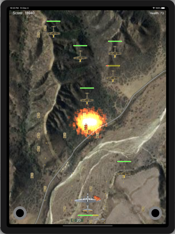 Capturas de pantalla de B17 Bomber iPad 