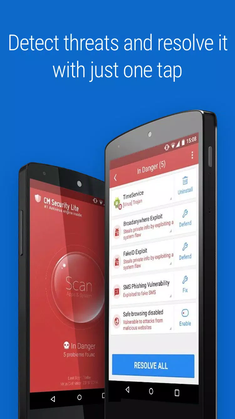 CM Security Lite Screenshots
