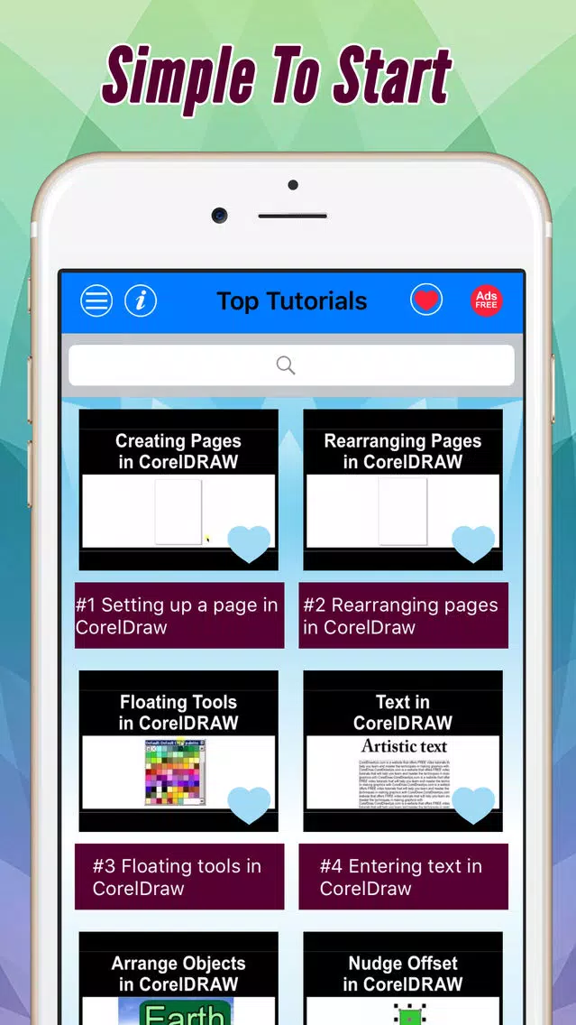 Videos Training & Tutorial For CorelDraw Pro Screenshots