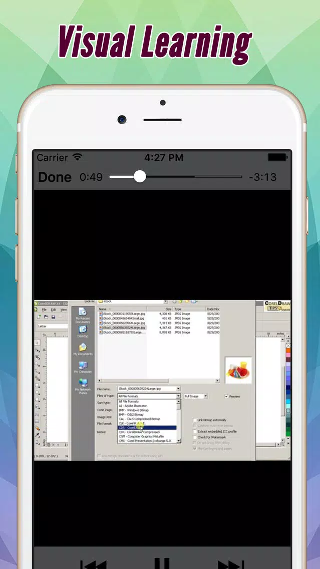 Videos Training & Tutorial For CorelDraw Pro Screenshots