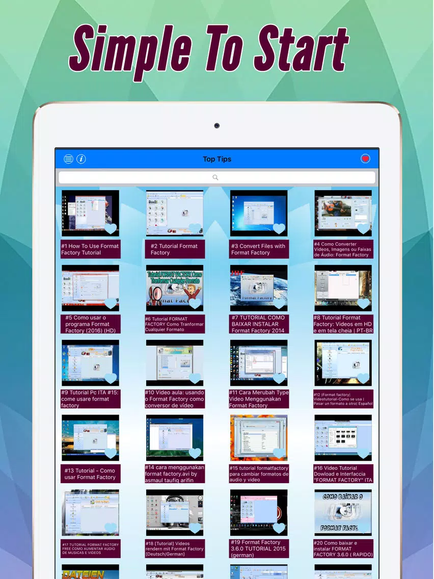 Pro Tips And Tricks For Format Factory iPad Screenshots