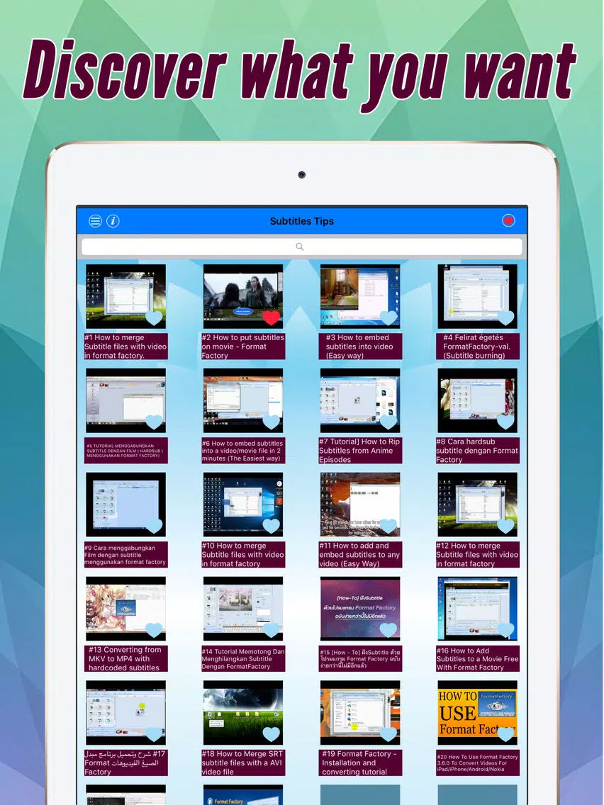Pro Tips And Tricks For Format Factory iPad Screenshots