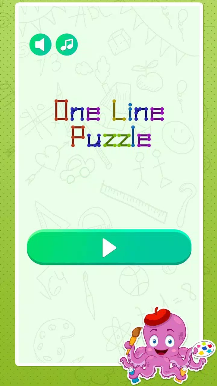 One Stroke Drawing Puzzle Screenshots