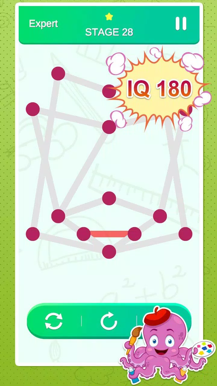 One Stroke Drawing Puzzle Screenshots