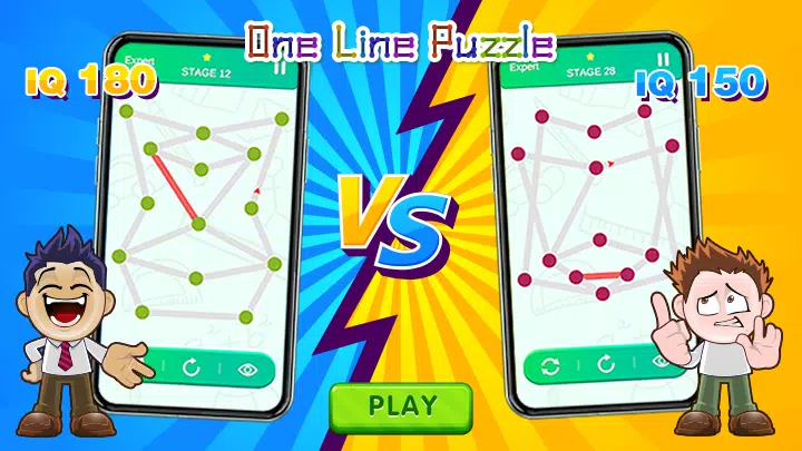 One Stroke Drawing Puzzle Screenshots