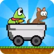 Hoppy Cart : A Frog And Puppy Kart Ride Game