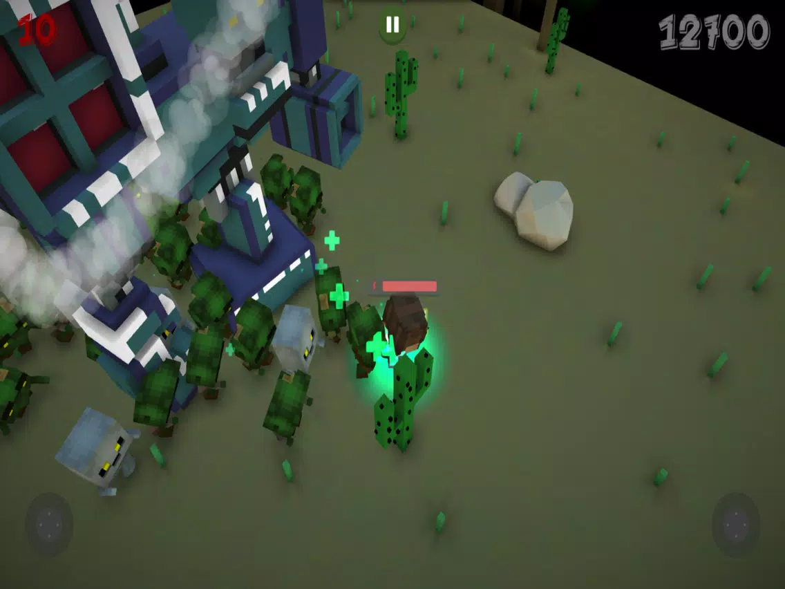 Capturas de tela do Zombies Pixel iPad 