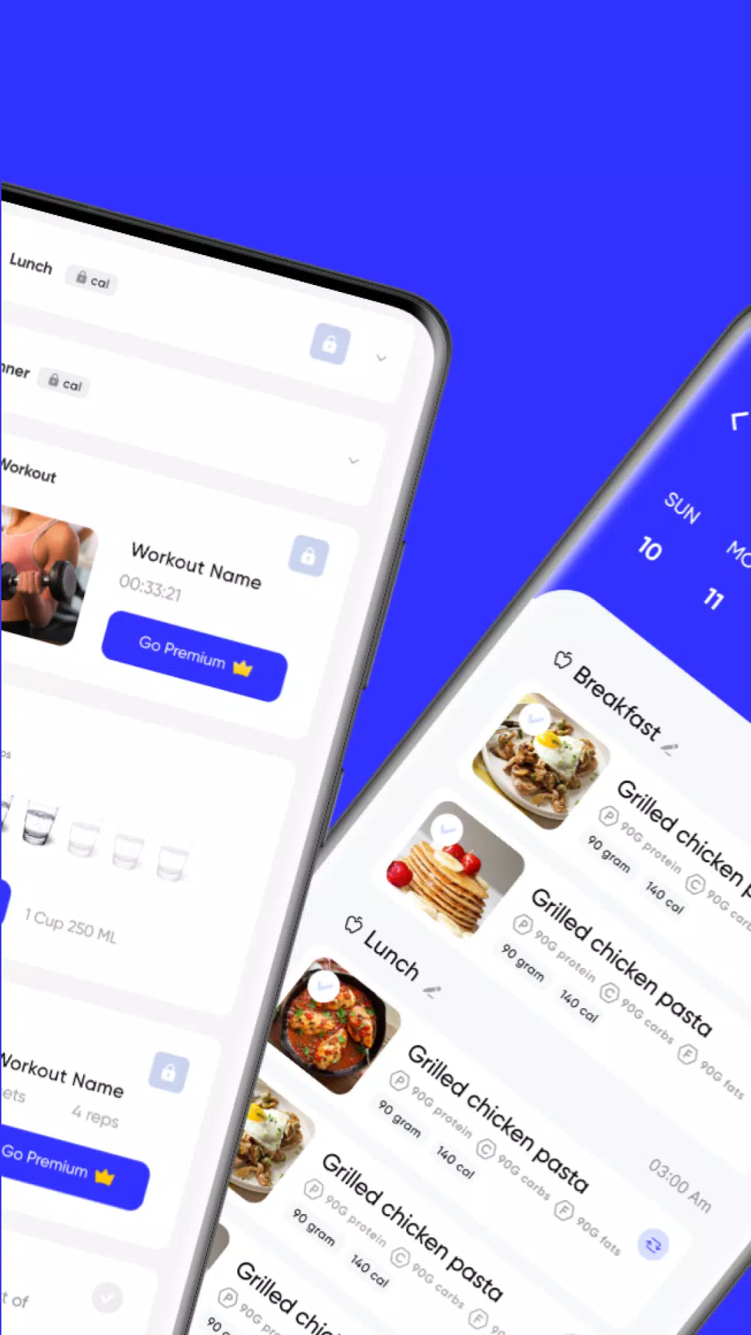 iTrainer:Diet&Exercise Plan AI Screenshots