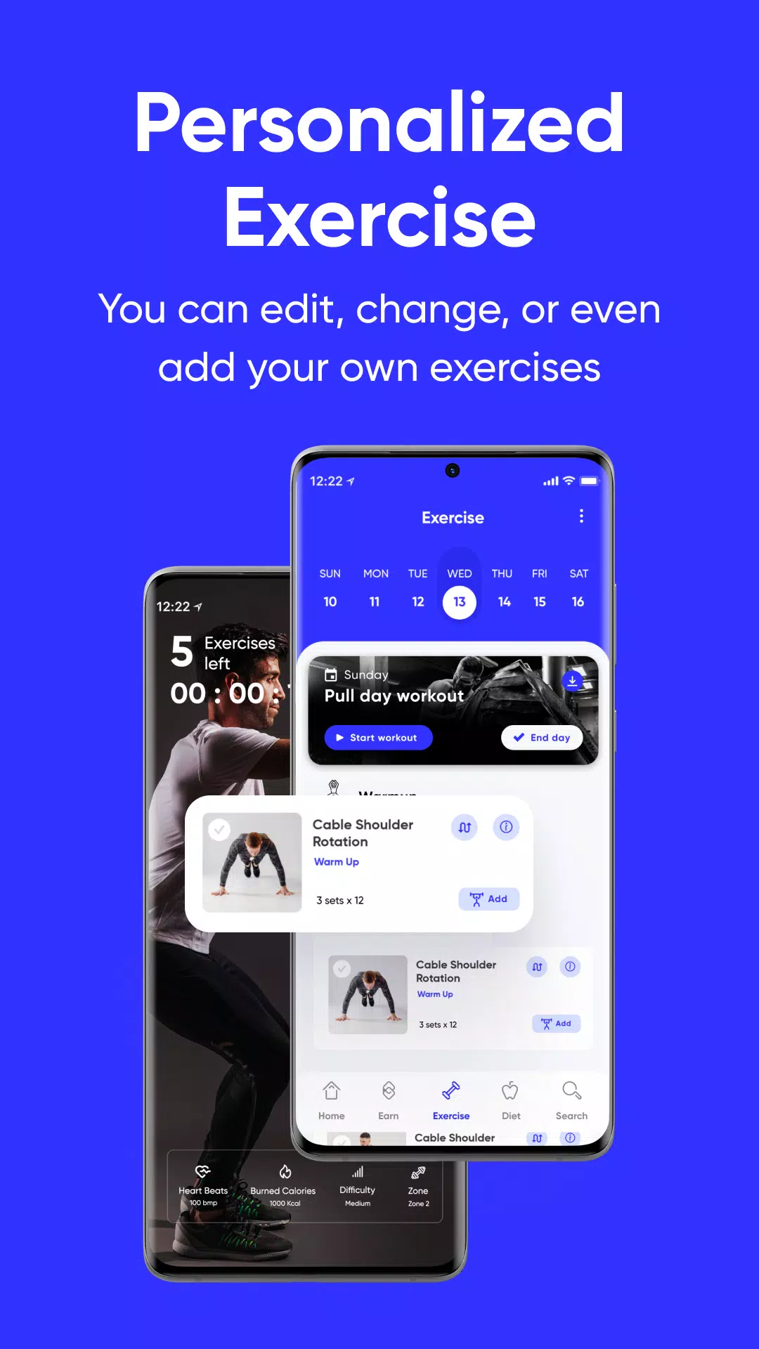 iTrainer:Diet&Exercise Plan AI Screenshots