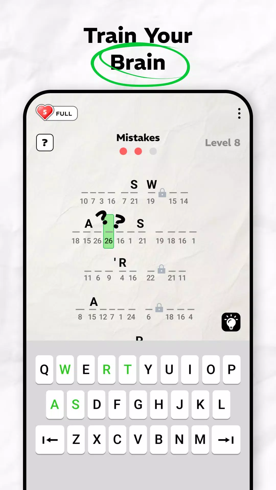 Cryptogram IQ Screenshots