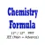 Chemistry Formula
