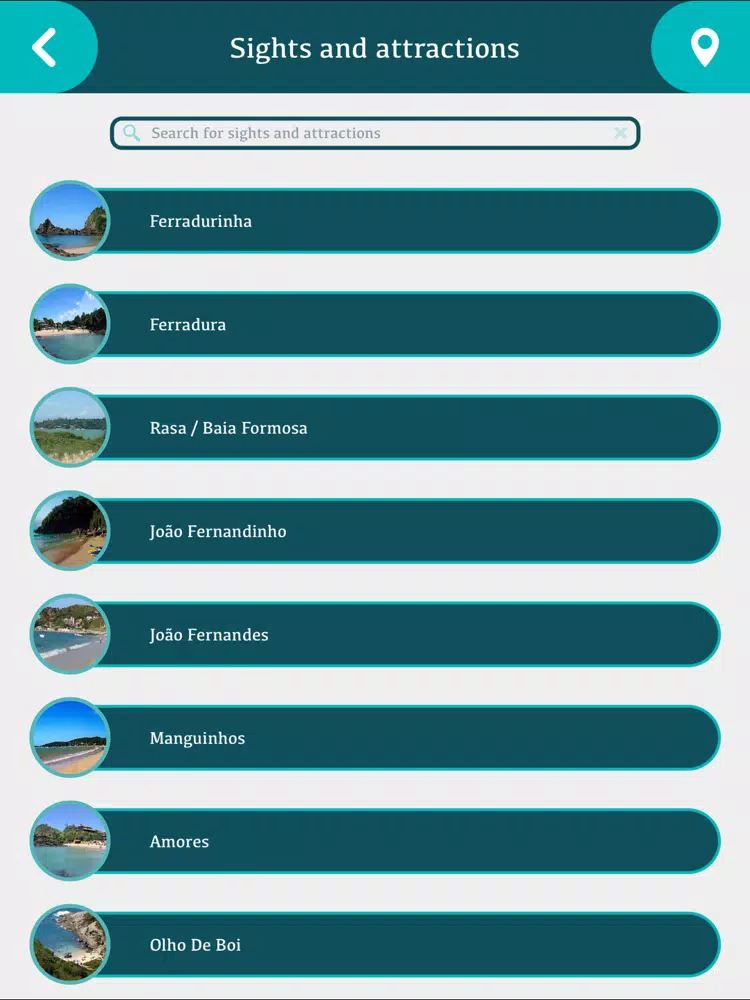 Buzios Travel Guide iPad 应用截图