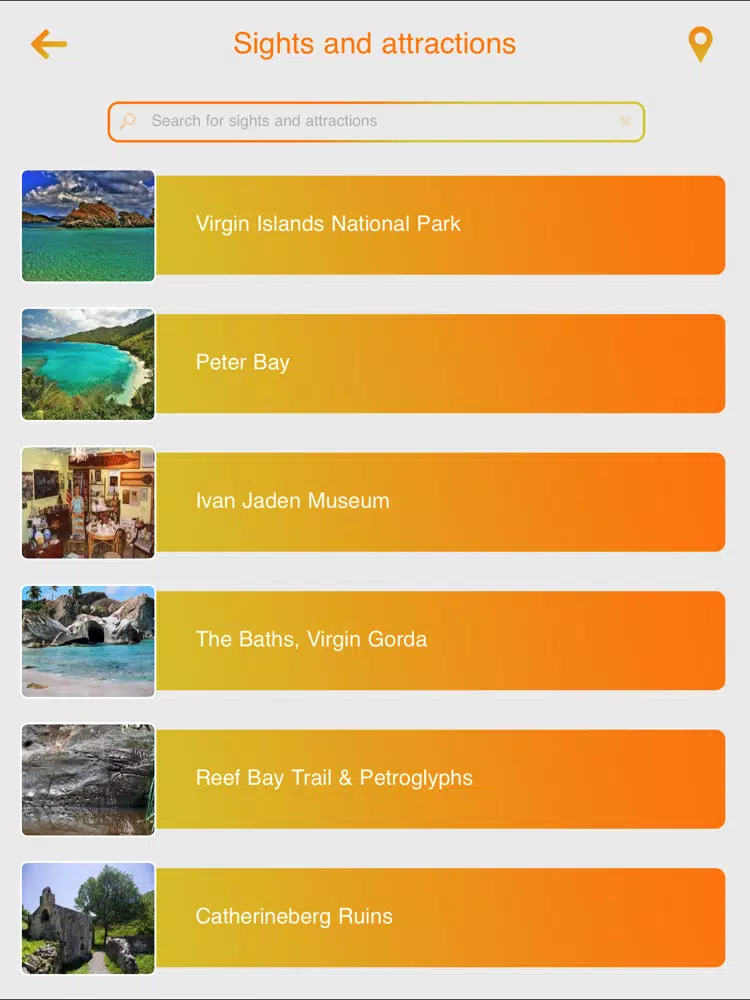 Saint John Island Tourism iPad Screenshots