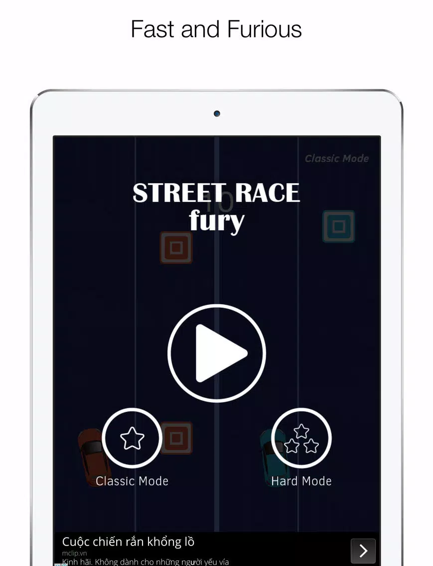 Street Race Fury iPad 应用截图