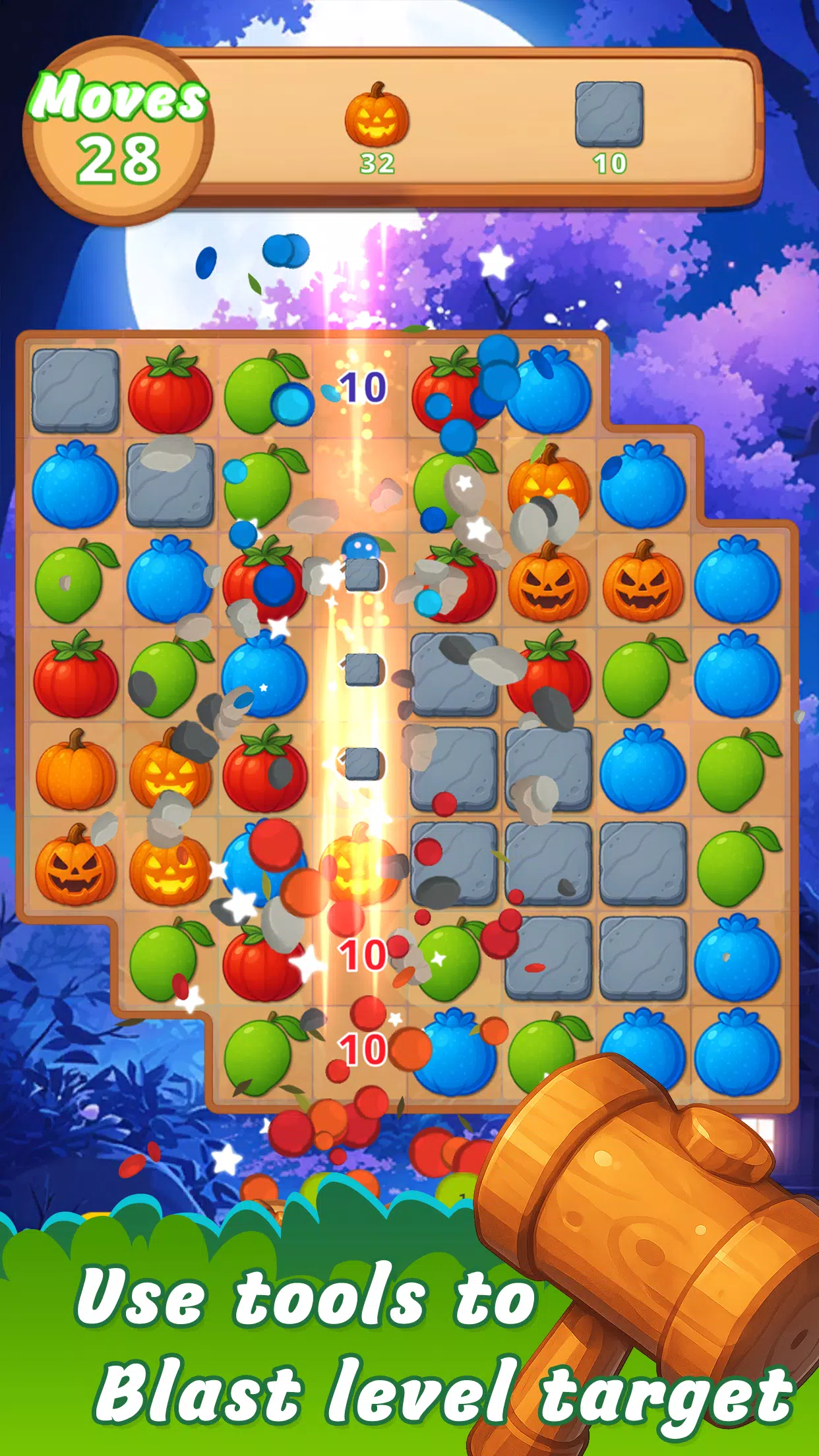 Ảnh chụp màn hình của Pop Garden Mania