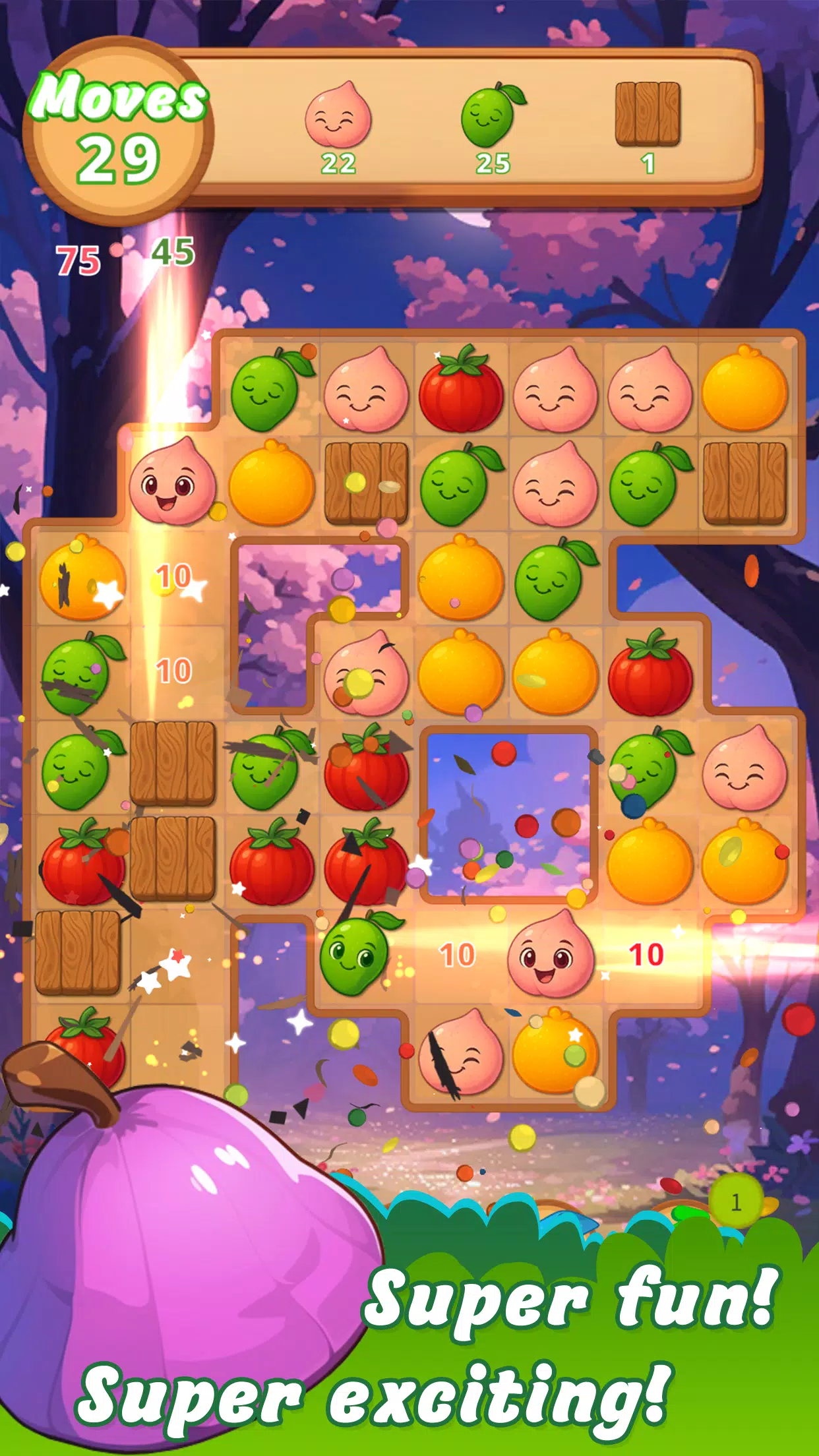 Ảnh chụp màn hình của Pop Garden Mania