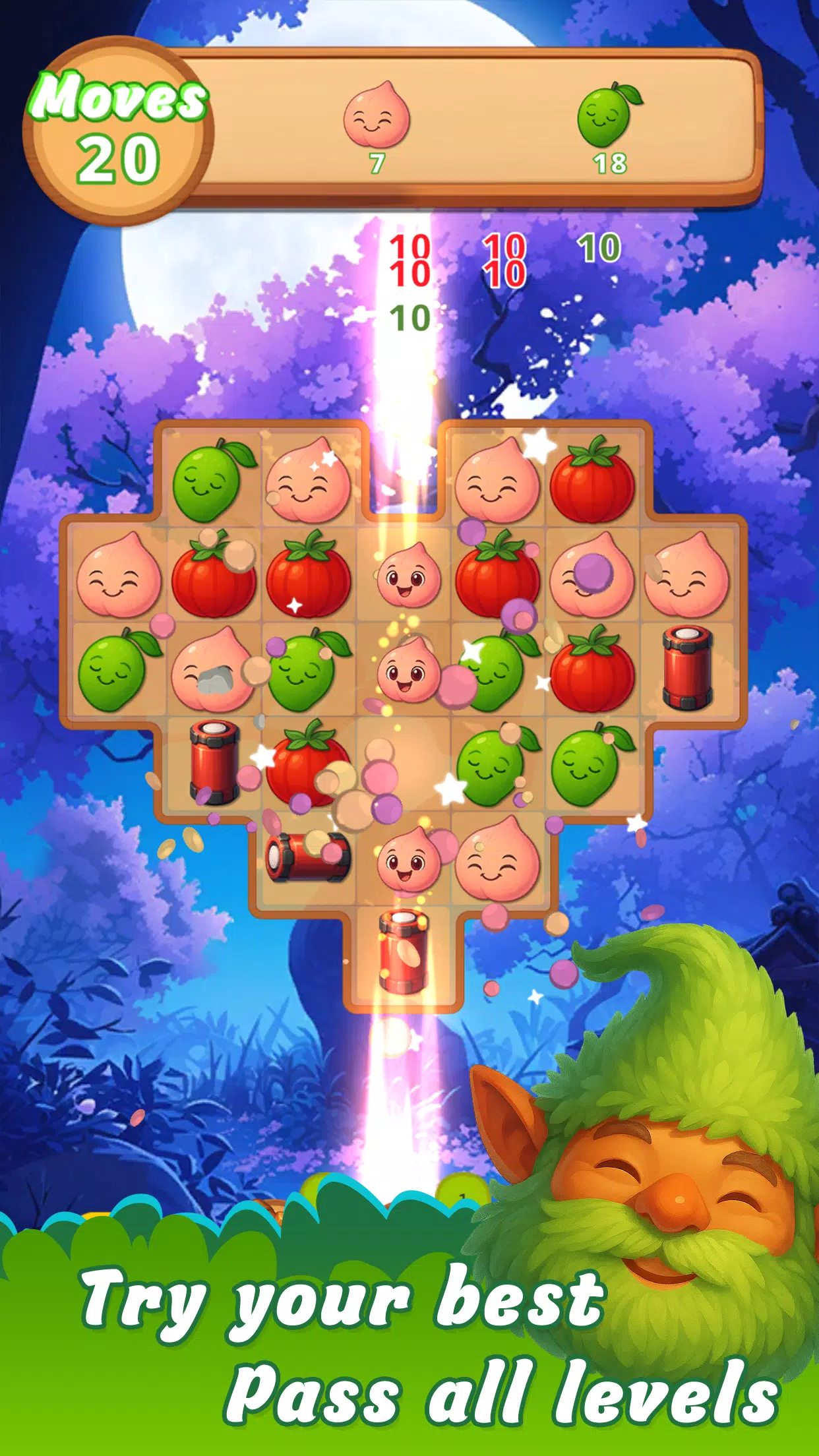 Ảnh chụp màn hình của Pop Garden Mania