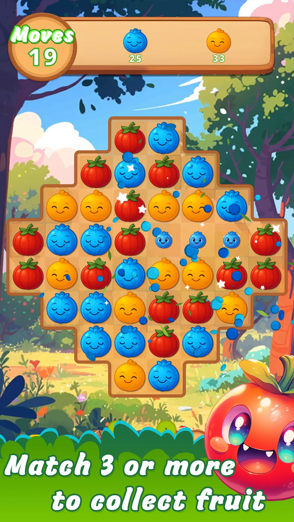 Ảnh chụp màn hình của Pop Garden Mania