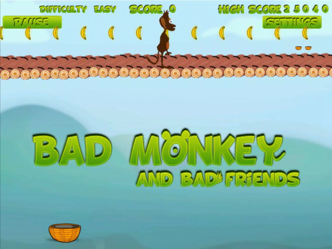 Bad Monkey and Bad Friends iPad Screenshots