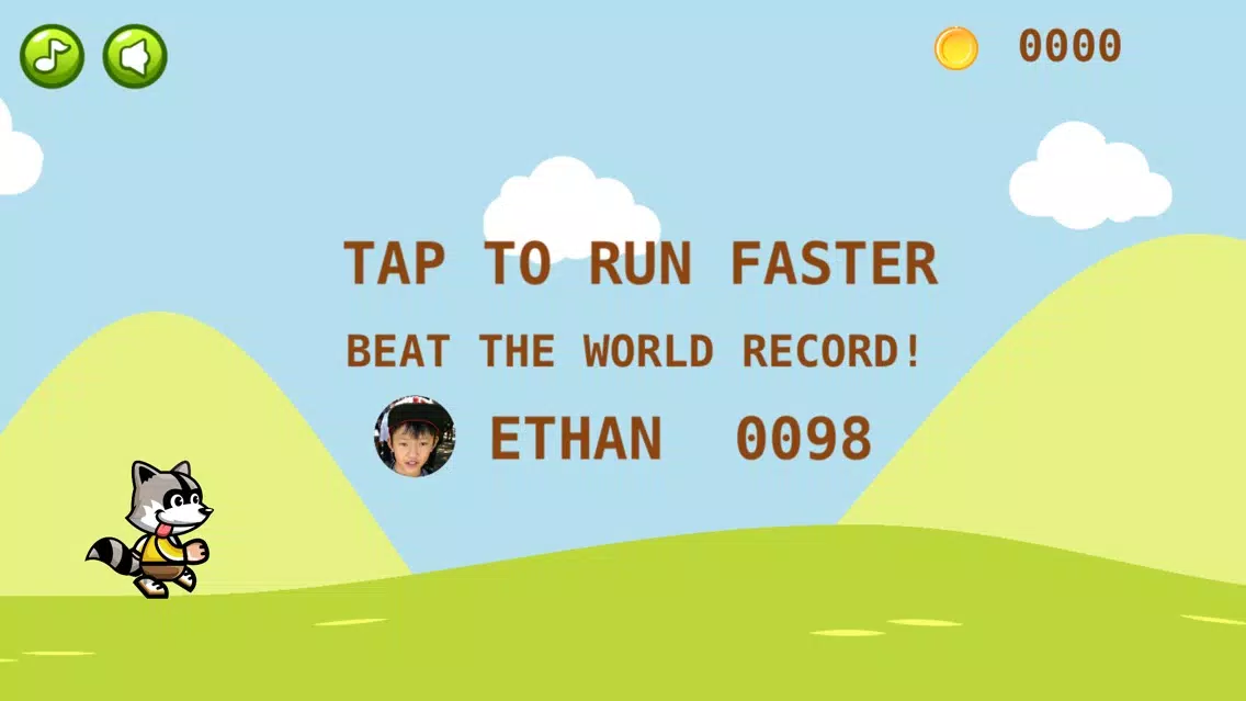 Tangkapan layar Raccoon Run - Go Fast And Dash Furious