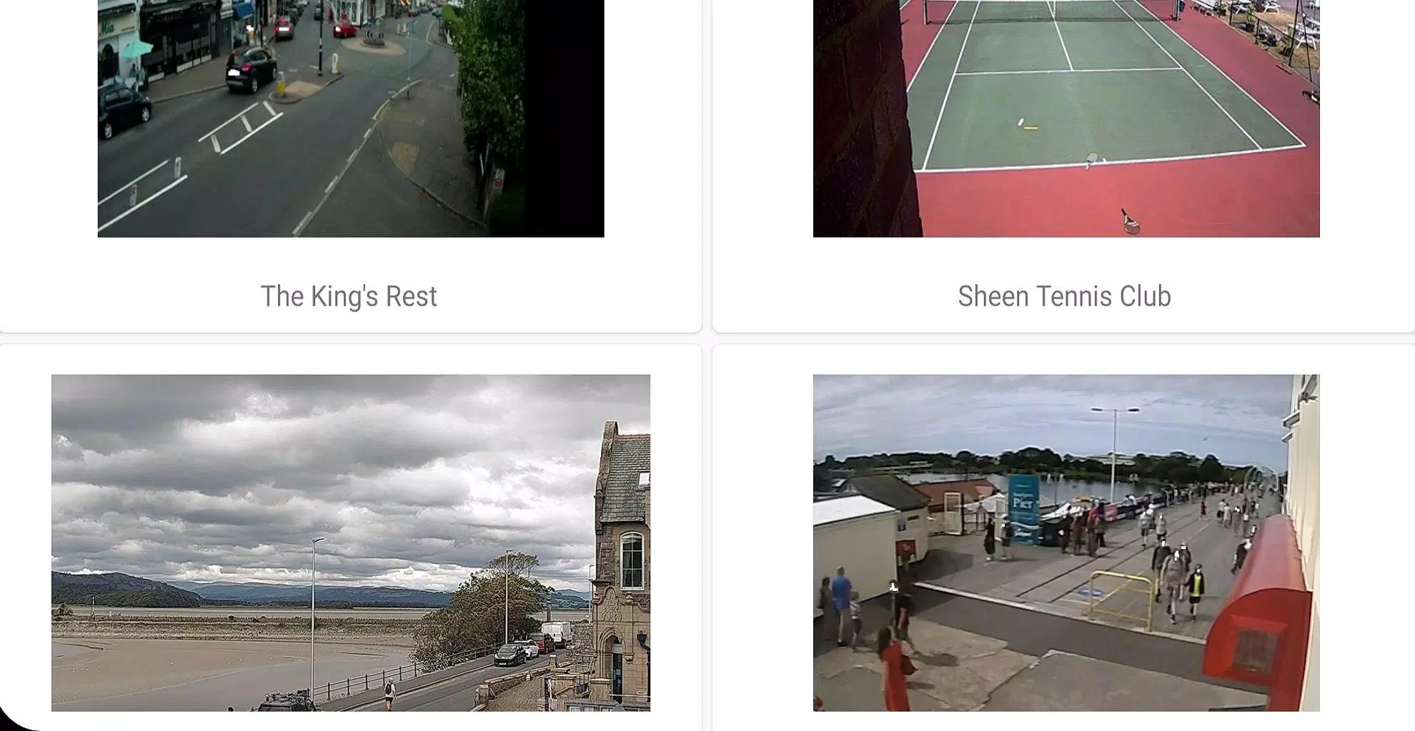 England Live Camera Screenshots