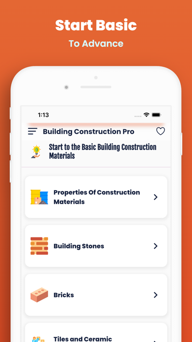 Learn Building Construction Screenshots