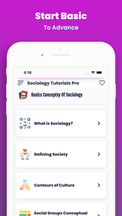 Learn Sociology Pro Screenshots