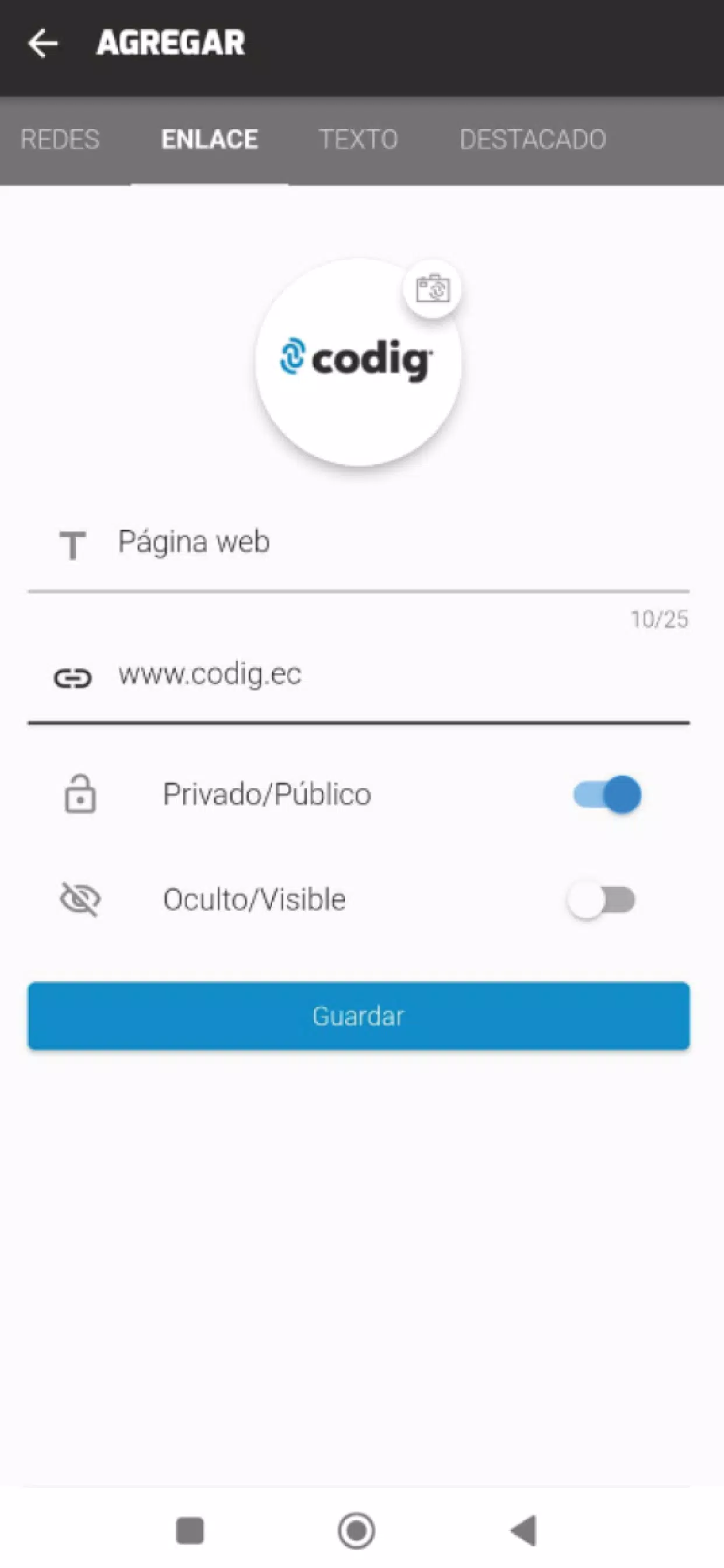 CODIG EC स्क्रीनशॉट