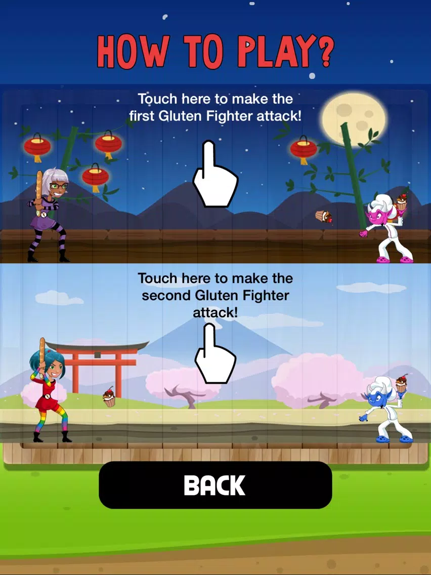 Gluten Fighters (Free) iPad  スクリーンショット