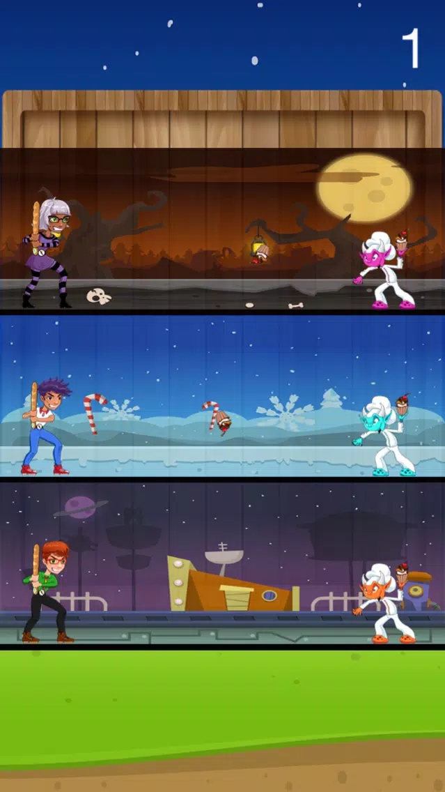 Gluten Fighters (Free) スクリーンショット