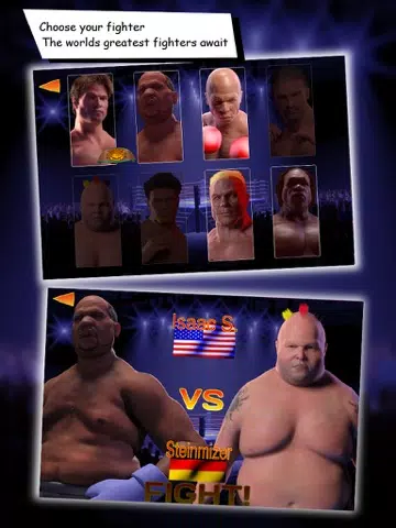 Capturas de tela do International Boxing Champions iPad 